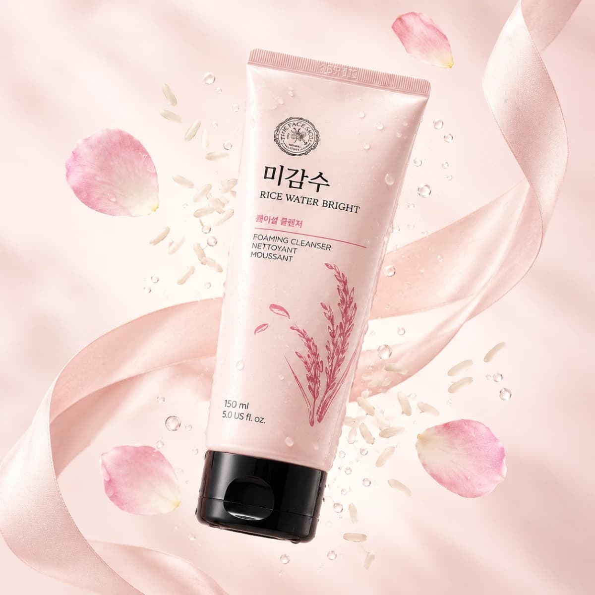 The Face Shop Rice Water Bright Foaming Cleanser