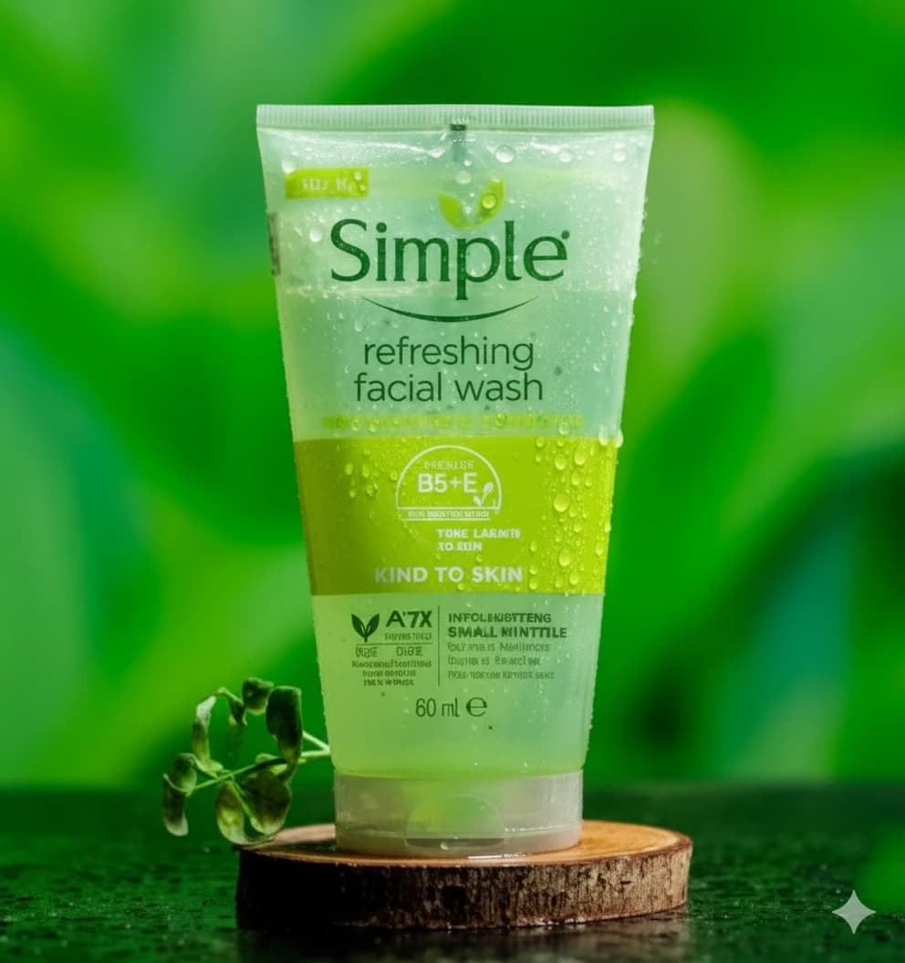 Simple Refreshing Facial Gel Wash