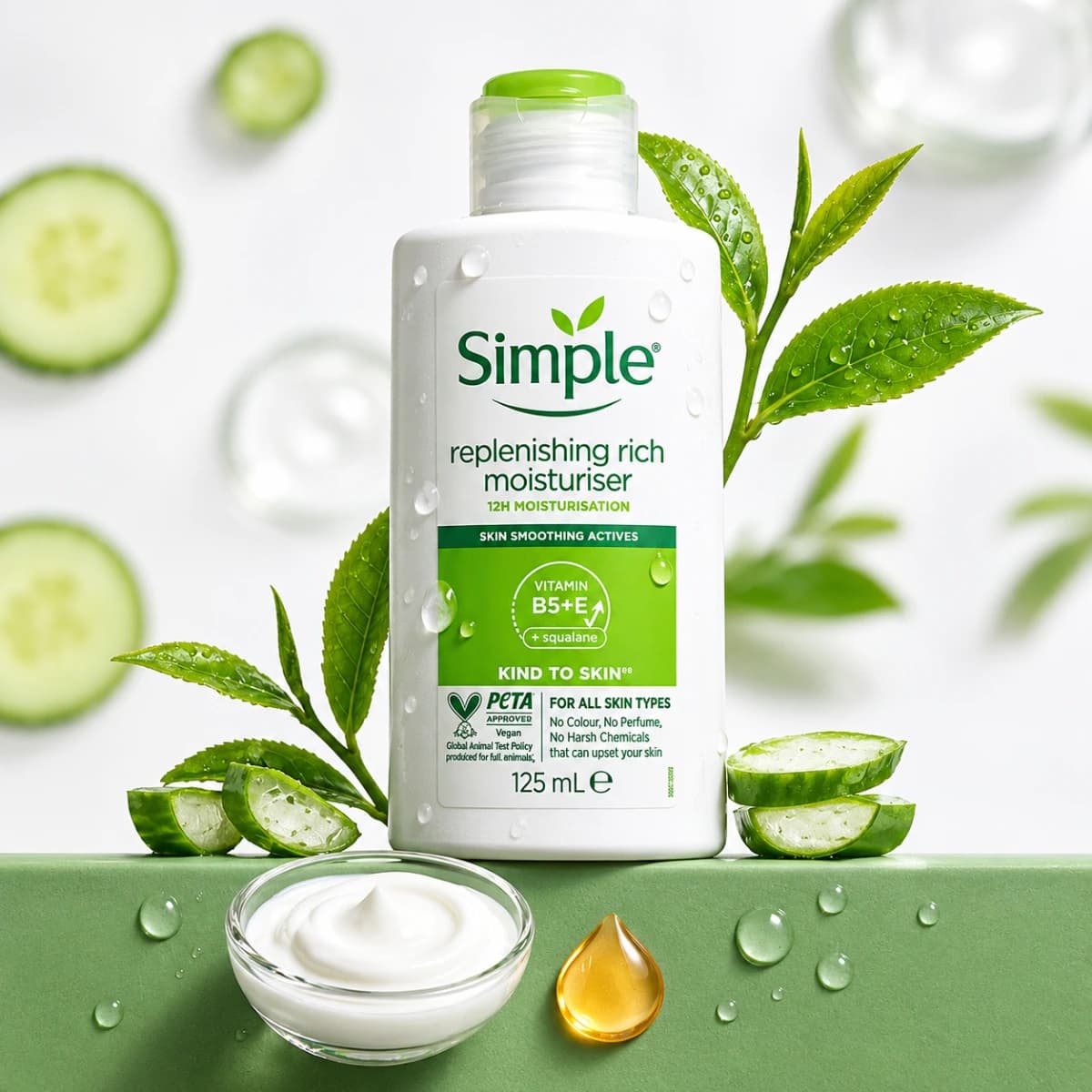 Simple Replenishing Rich Moisturiser (125ml)